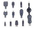 Universal USB Mobile Cell Phone Charger 10 Adapter Kit