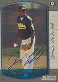 Jesus Colome, Oakland Athletics Autographed Card