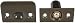 National Hardware V716 1-by-2-1/8-Inch Ball Catch, Antique Bronze