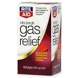 Rite Aid Ultra Strength Gas Relief, Softgels 60 ea