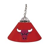 Chicago Bulls Single Shade Bar Lamp - 14 inch