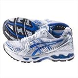 Asics Ladies Kayano 14 White/Blue/Spar 6
