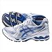 Asics Ladies Kayano 14 White/Blue/Spar 6