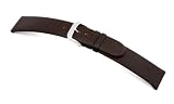 RIOS1931 Classic Mocha Cow Leather Watch Strap - medium - 16 mm