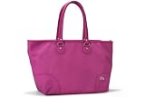 LACOSTE（<strong>ラコステ</strong>） Classic Everyday シリーズ ミディアム ショッピングバッグ DAHLIA ROSE【並行輸入品】