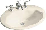 Bathroom Sink Drop In Self Rimming by Kohler - K-2908-1 in White
