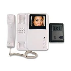 Colour Door Entry Video Phone System with Intercom - Complete Easy Fit DIY Kit