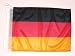 Bootsflagge Deutschland 25 x 40 cm