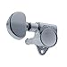 Grover SPERZEL LOCKING 3 ON A SIDE KIGH POLISHED NICKLE PLATED WITH MOUNTING PARTS Machine Heads (102-18C)