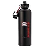 New Primus Powder Coated Stainless Steel Drinking Bottle-1.0 L 3.1 X 10.4 Inch With Extra Cork Reviews Stainless Steel Drinking Water Bottle