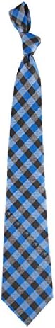 CAROLINA PANTHERS NFL CHECK POLY NECKTIE