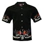 Luck of the Draw tatoo biker shirt, Dragonfly