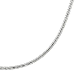 Karat Platinum Snake Chain Necklace, 18"