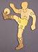 Wooden Educational Jig-Saw Puzzle - Soccer Player