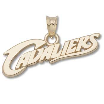 Logoart Cleveland Cavaliers 3/8 10Kt Gold Charm