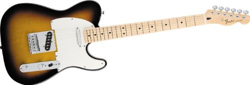 Fender Standard Telecaster Electric Guitar Brown Sunburst Maple Fretboard