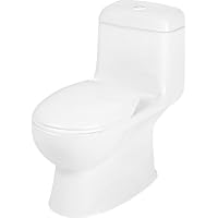 Caroma 989646W Caravelle One-Piece Dual-Flush Toilet, White