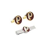 NFL Washington Redskins Cufflinks and Tie Bar Gift Set
