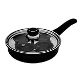 MIU Cast Aluminum Egg Poacher with Glass Lid 4-c.