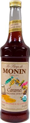 Monin Organic Caramel Syrup, 750 ml by Caramels