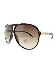 Armani Exchange Ax 149 S Havana Frame Brown Lens 60Mm by A|X Armani Exchange