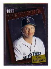 2005 Topps CHROME A-Rod Spokesman / Throwbacks #1 Alex Rodriguez 1994 - Seattle Mariners (Baseball Cards)
