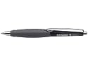 Schneider Novus 133001 Druckkugelschreiber sharky schwarz-transparent / grau, M schwarz
