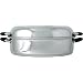 Ready Steady Cook Bistro 30cm Stainless Steel Multi Purpose Roasting Pan, Silver and Black