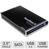 Vantec NexStar3 SuperSpeed 2.5-Inch SATA to USB 3.0 and eSATA External Hard Drive Enclosure (NST-280SU3-BK)