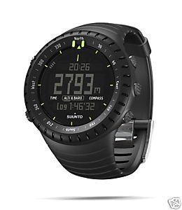 Suunto Core Wrist-Top Computer Watch with Altimeter, Barometer, Compass, and Depth Measurement (All Black)