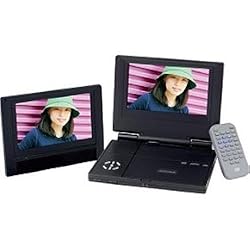 Audiovox D1718ES 7-Inch Portable DVD Package System with Extra Screen