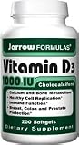 Jarrow VITAMIN D3 1000IU, 200 sftgels( Eight Pack)