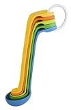 Zak Designs Assorted Brights Measuring Spoons, Set of 5