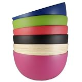 Hand Coiled Bamboo Salad Bowl