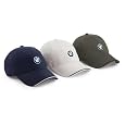 BMW Genuine Factory OEM Recycled Brushed Twill Cap - Navy