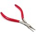 5 1/8" Half Round Needle Nose Pliers Wire Wrapping Tools