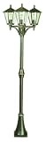 Albert 652046 Mastleuchte 3 flammig, braun messing