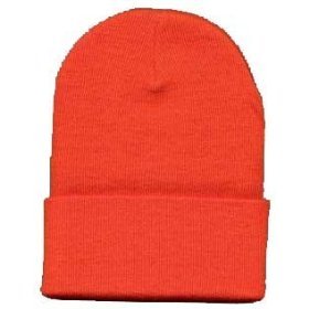 Thermosoft Hunter Blaze Orange Knit Hat