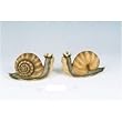 Snail Garden Indoor Outdoor Staute Set of 2