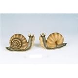 Snail Garden Indoor Outdoor Staute Set of 2