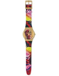 Swatch Originals WereAllGonnaDie(Forron) Gold-tone Dial Unisex watch #SUOZ115