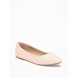 オールドネイビー OLD NAVY/ グリッターバレエフラッツ ピンクグリッター シューズ 18cm【並行輸入】