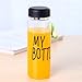 JL Future Sports Water Bottle, My Plastic Fruit Juice Water Cup Gift Box, 500 mL