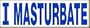 I Masturbate Magnetic Bumper Sticker