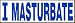 I Masturbate Magnetic Bumper Sticker