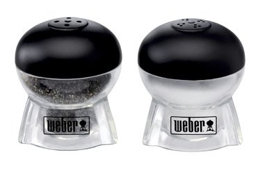 4 each: Weber Salt & Pepper Shakers (6409)