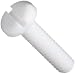 PTFE Machine Screw, Pan Head, Slotted Drive