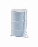 H & L Russel Ltd Pop-Up Hamper with Zip Fastening, Sea Blue