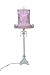 Large Pink Hat Lamp With Shade
