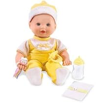 Little Mommy Real Loving Baby Cuddle & Coo Doll - Yellow Velour Outfit